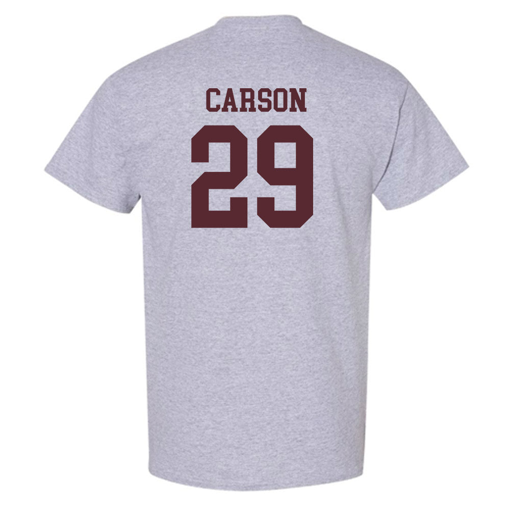 Texas State - NCAA Baseball : Tanner Carson - Classic Shersey T-Shirt-1