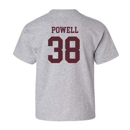 Texas State - NCAA Baseball : Ty Powell - Classic Shersey Youth T-Shirt-1