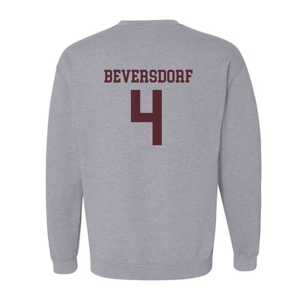 Texas State - NCAA Baseball : Alec Beversdorf - Classic Shersey Crewneck Sweatshirt-1