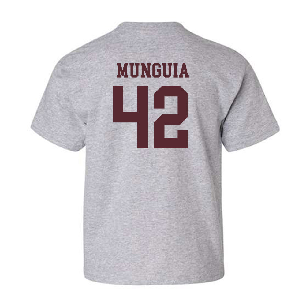 Texas State - NCAA Baseball : Austin Munguia - Classic Shersey Youth T-Shirt-1