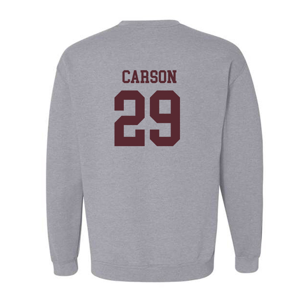 Texas State - NCAA Baseball : Tanner Carson - Classic Shersey Crewneck Sweatshirt-1