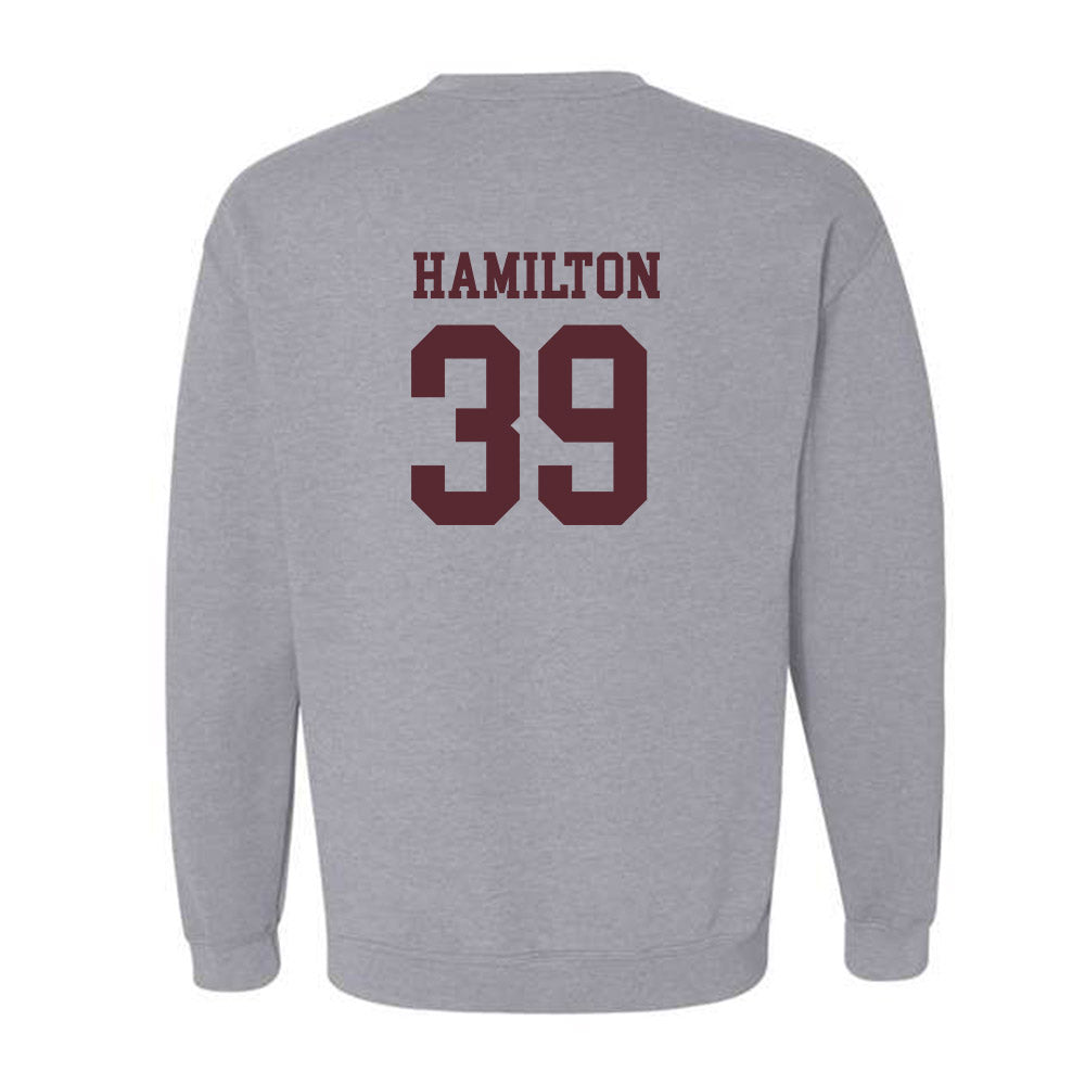 Texas State - NCAA Baseball : Maximus Hamilton - Classic Shersey Crewneck Sweatshirt-1