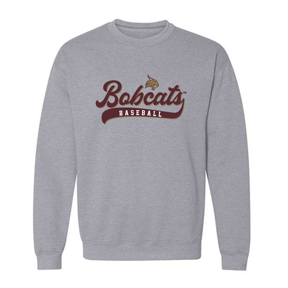 Texas State - NCAA Baseball : Justin Vossos - Classic Shersey Crewneck Sweatshirt-0