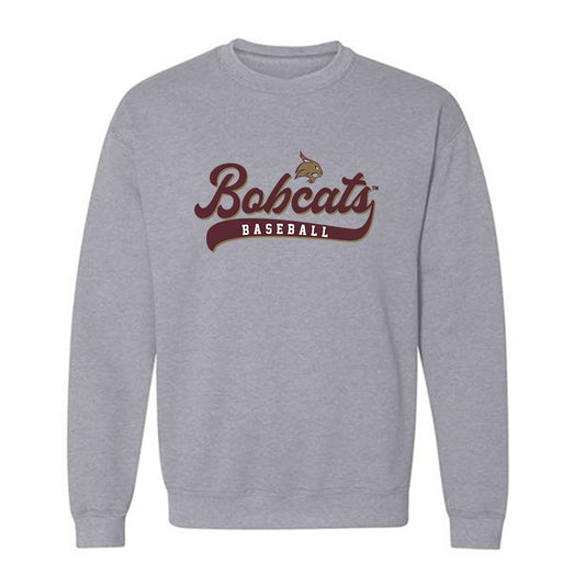Texas State - NCAA Baseball : Ty Powell - Classic Shersey Crewneck Sweatshirt-0