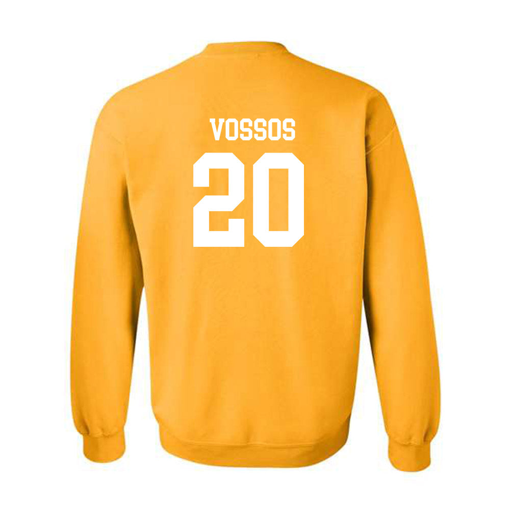 Texas State - NCAA Baseball : Justin Vossos - Classic Shersey Crewneck Sweatshirt-1