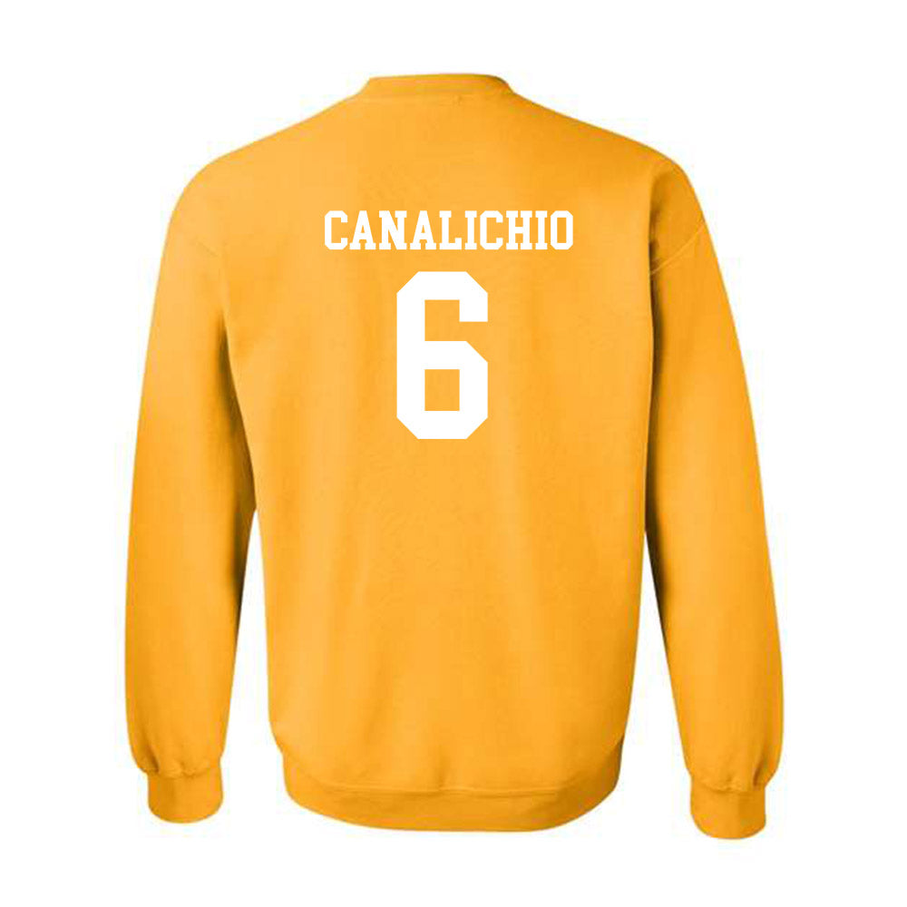 Texas State - NCAA Baseball : Will Canalichio - Classic Shersey Crewneck Sweatshirt-1