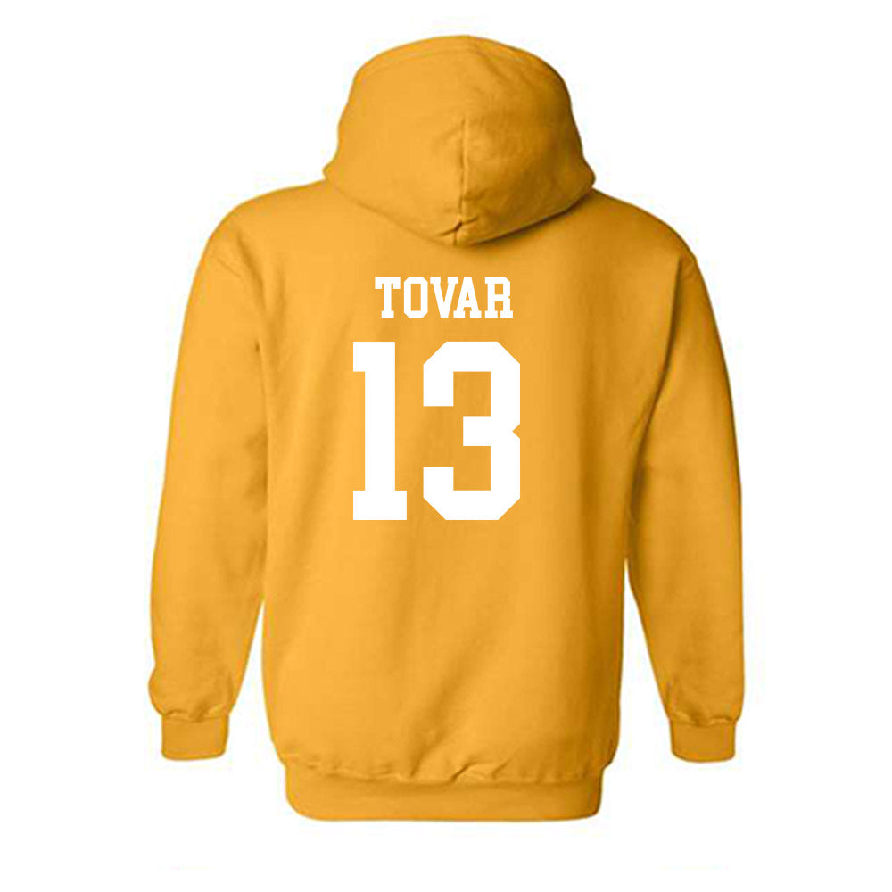 Texas State - NCAA Baseball : Jesus Tovar - Classic Shersey Hooded Sweatshirt-1