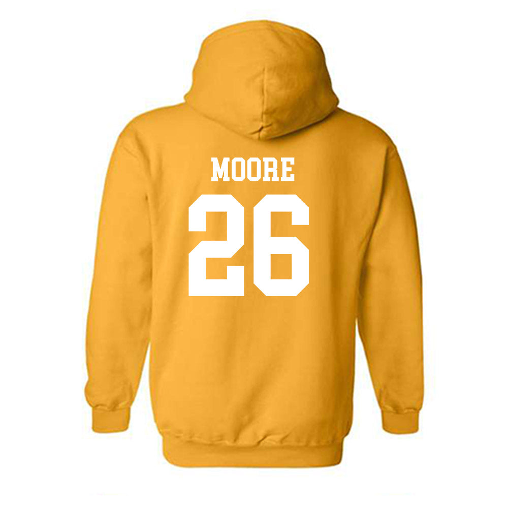 Texas State - NCAA Baseball : Nolan Moore - Classic Shersey Hooded Sweatshirt-1
