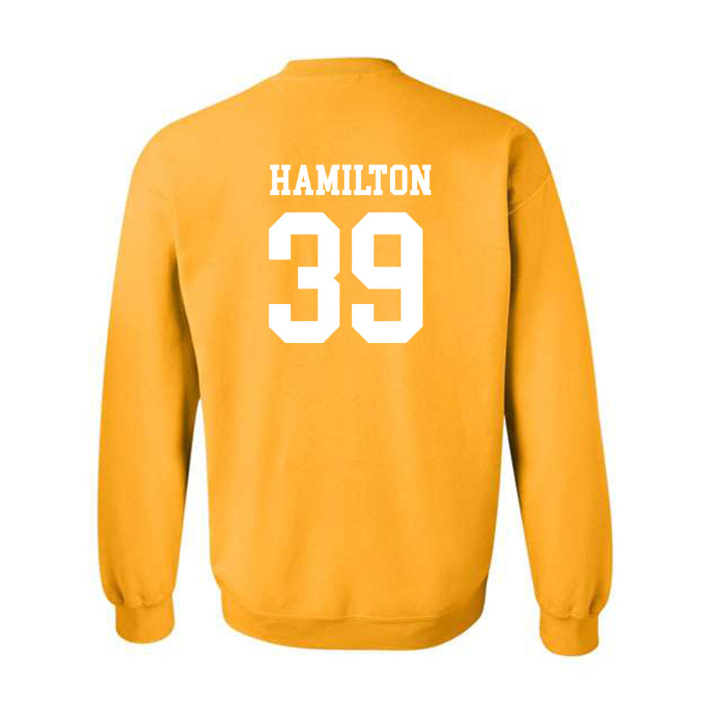 Texas State - NCAA Baseball : Maximus Hamilton - Classic Shersey Crewneck Sweatshirt-1