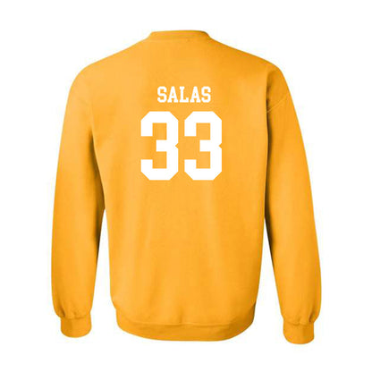 Texas State - NCAA Baseball : Manny Salas - Classic Shersey Crewneck Sweatshirt-1