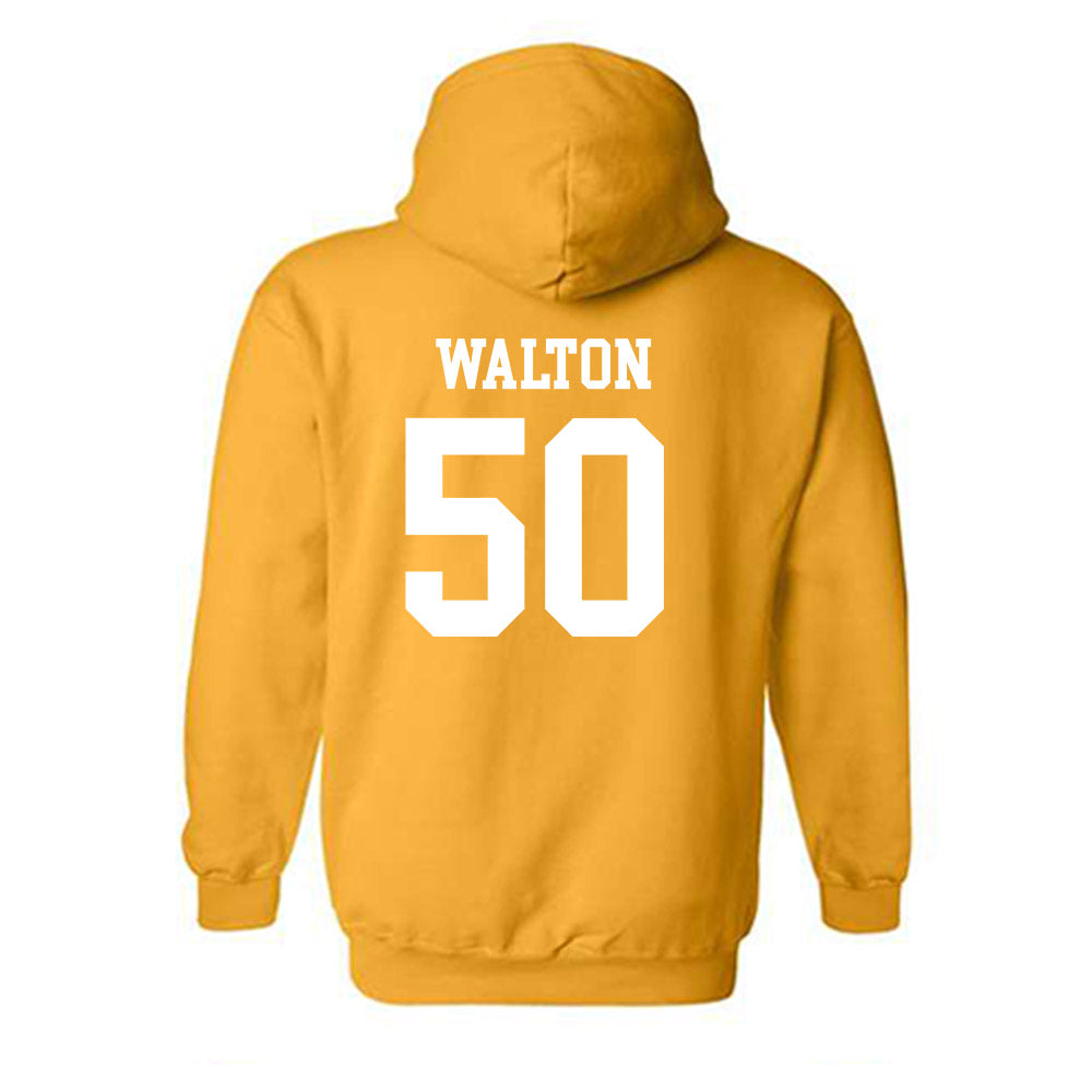 Texas State - NCAA Baseball : Tyler Walton - Classic Shersey Hooded Sweatshirt-1