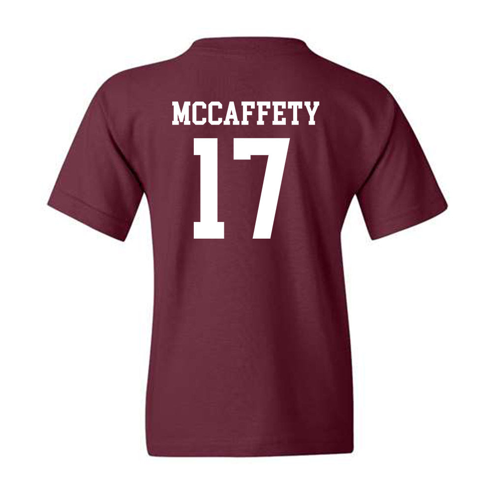 Texas State - NCAA Baseball : Rhett Mccaffety - Youth T-Shirt Classic Shersey