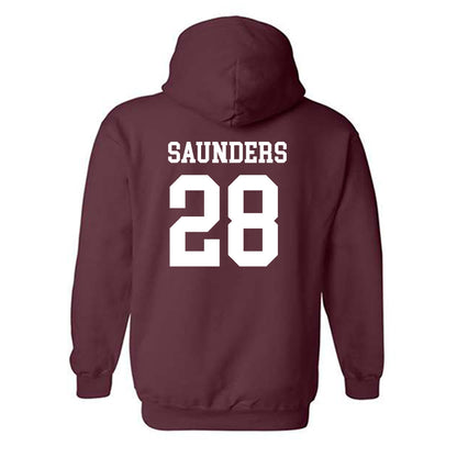 Texas State - NCAA Baseball : Luke Saunders - Classic Shersey Hooded Sweatshirt-1
