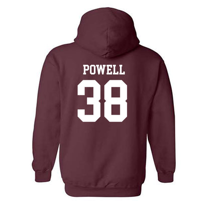 Texas State - NCAA Baseball : Ty Powell - Classic Shersey Hooded Sweatshirt-1
