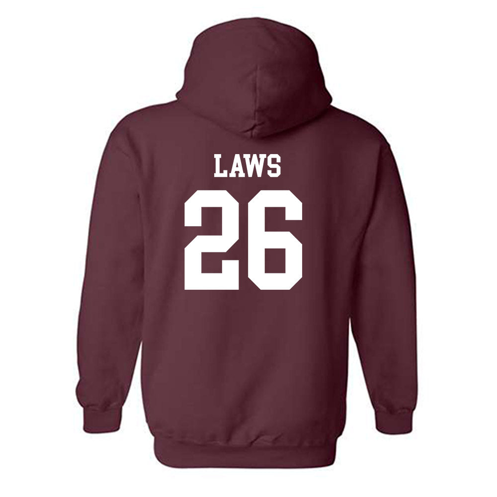 Texas State - NCAA Baseball : Carson Laws - Classic Shersey Hooded Sweatshirt