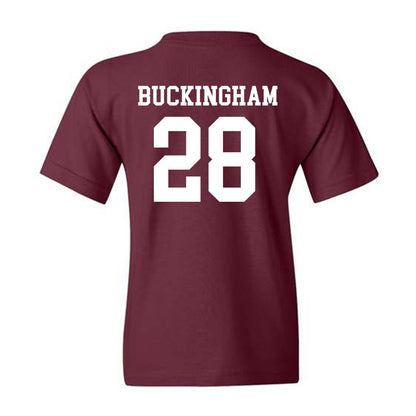 Texas State - NCAA Baseball : Dalton Buckingham - Youth T-Shirt Classic Shersey
