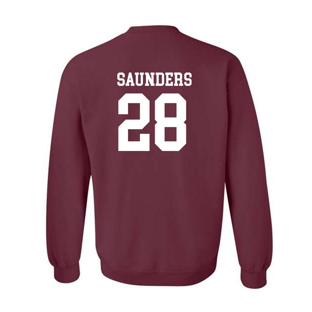 Texas State - NCAA Baseball : Luke Saunders - Classic Shersey Crewneck Sweatshirt-1