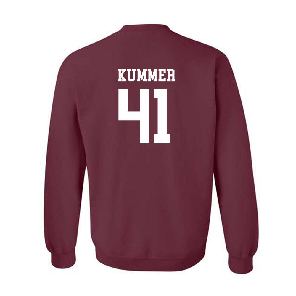 Texas State - NCAA Baseball : Theo Kummer - Classic Shersey Crewneck Sweatshirt-1