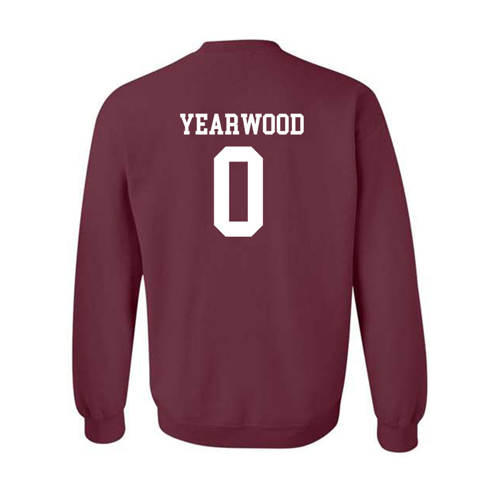 Texas State - NCAA Baseball : Alex Yearwood - Classic Shersey Crewneck Sweatshirt-1