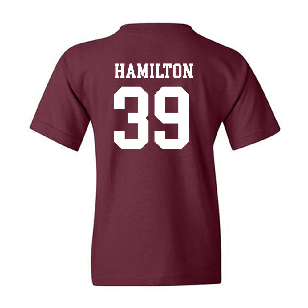 Texas State - NCAA Baseball : Maximus Hamilton - Classic Shersey Youth T-Shirt-1