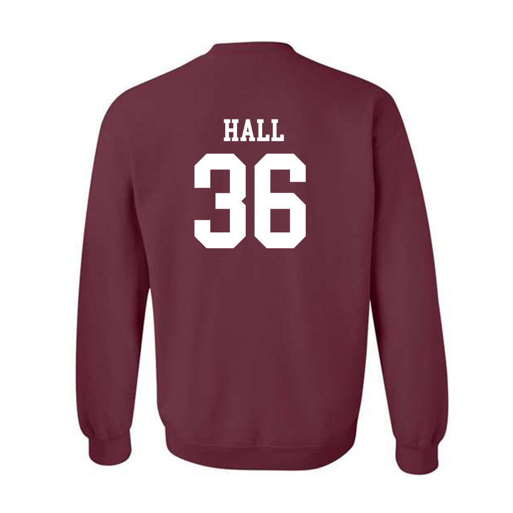 Texas State - NCAA Baseball : Sam Hall - Crewneck Sweatshirt Classic Shersey