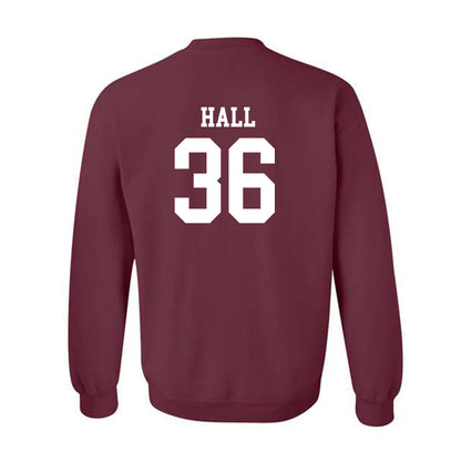 Texas State - NCAA Baseball : Sam Hall - Crewneck Sweatshirt Classic Shersey