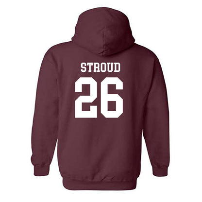 Texas State - NCAA Baseball : Jack Stroud - Hooded Sweatshirt Classic Shersey