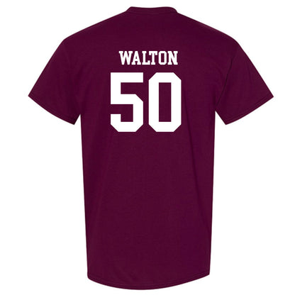Texas State - NCAA Baseball : Tyler Walton - Classic Shersey T-Shirt-1