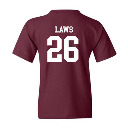 Texas State - NCAA Baseball : Carson Laws - Classic Shersey Youth T-Shirt