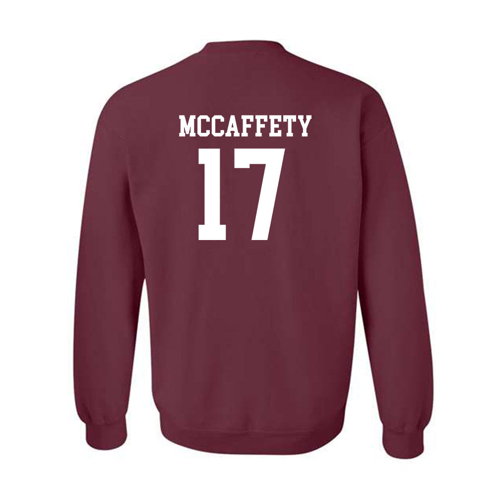Texas State - NCAA Baseball : Rhett Mccaffety - Crewneck Sweatshirt Classic Shersey