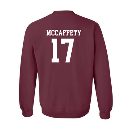 Texas State - NCAA Baseball : Rhett Mccaffety - Crewneck Sweatshirt Classic Shersey