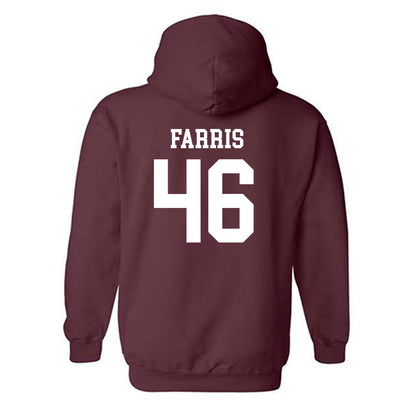 Texas State - NCAA Baseball : Ethan Farris - Hooded Sweatshirt Classic Shersey