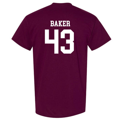 Texas State - NCAA Baseball : Caden Baker - Classic Shersey T-Shirt-1