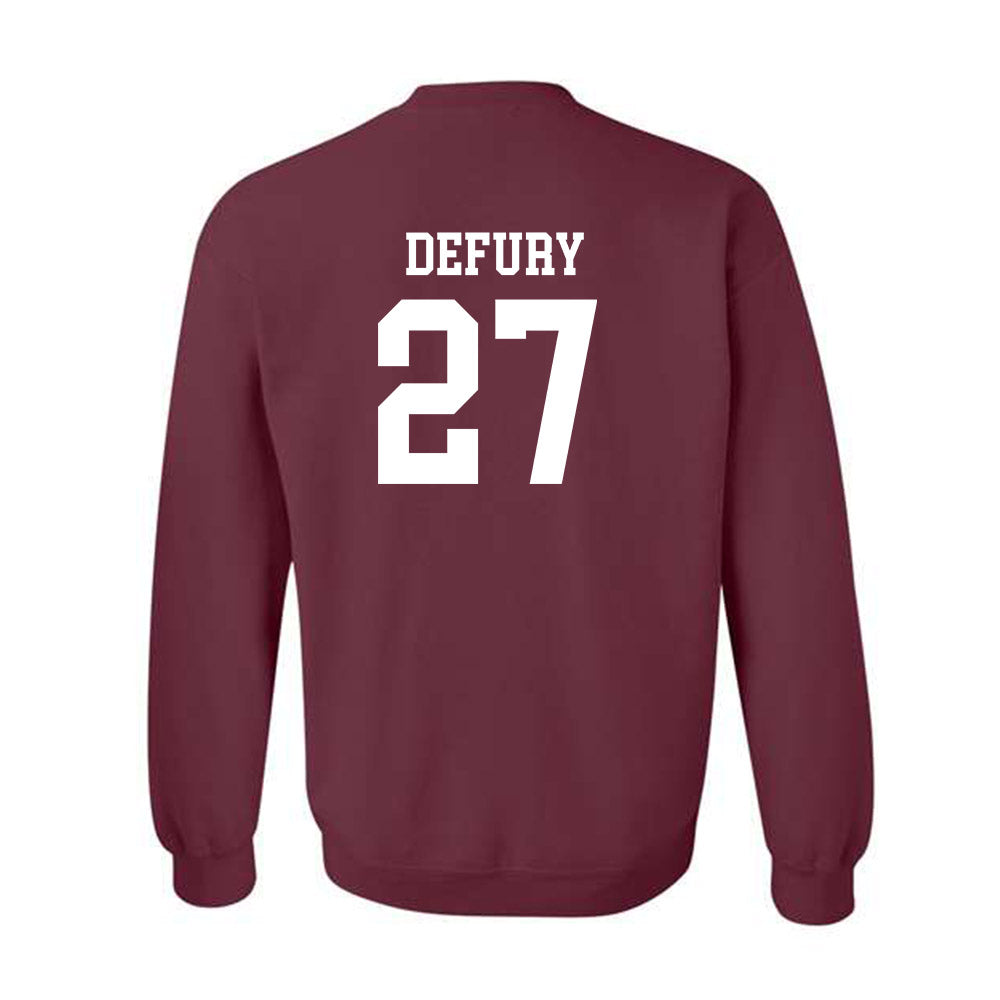Texas State - NCAA Baseball : Coy DeFury - Classic Shersey Crewneck Sweatshirt-1