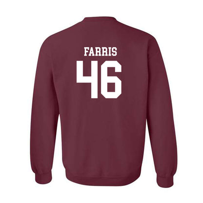 Texas State - NCAA Baseball : Ethan Farris - Crewneck Sweatshirt Classic Shersey