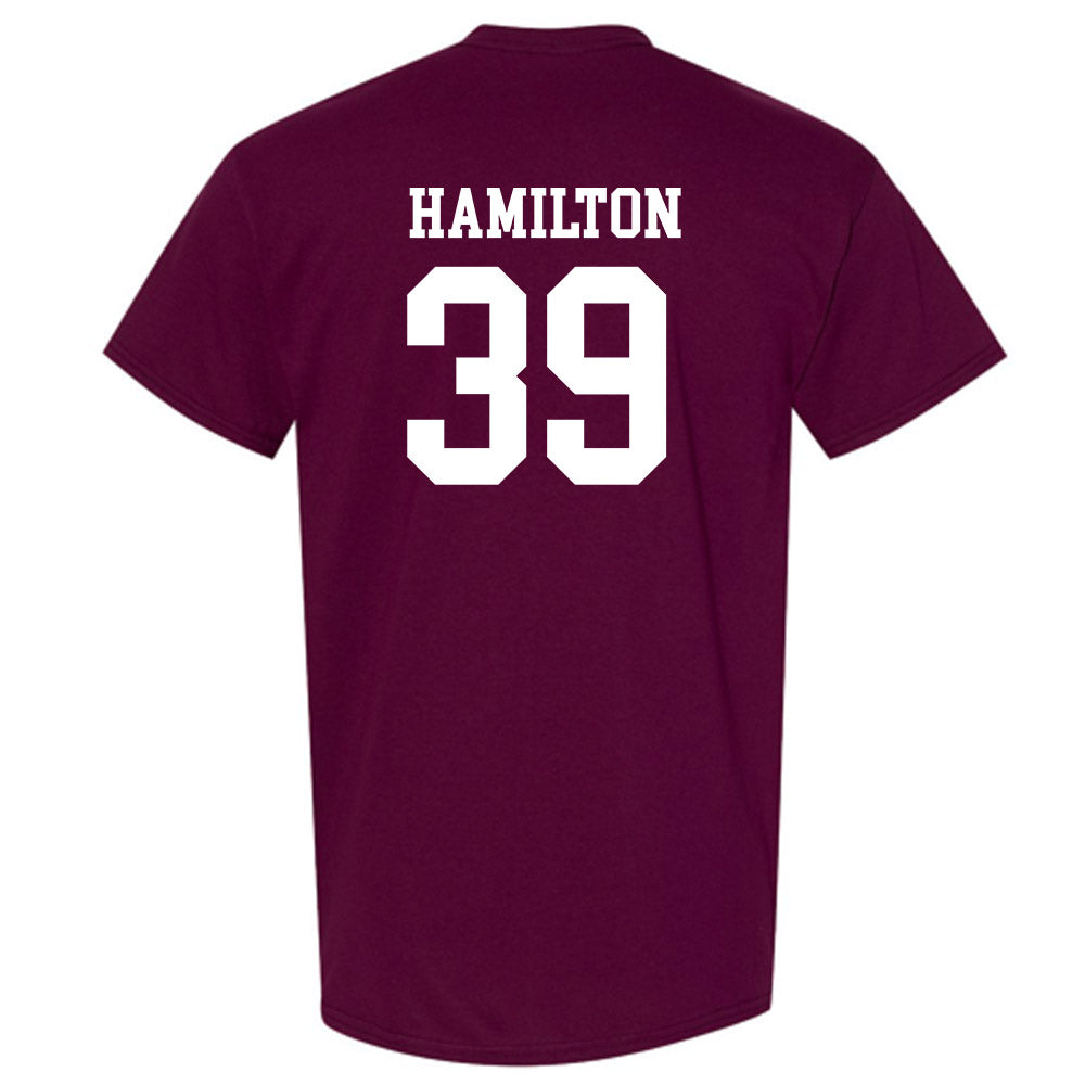 Texas State - NCAA Baseball : Maximus Hamilton - Classic Shersey T-Shirt-1
