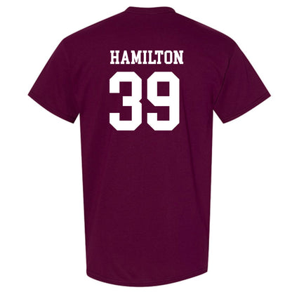 Texas State - NCAA Baseball : Maximus Hamilton - Classic Shersey T-Shirt-1