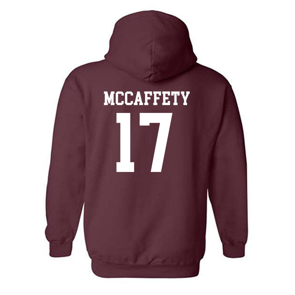 Texas State - NCAA Baseball : Rhett Mccaffety - Hooded Sweatshirt Classic Shersey