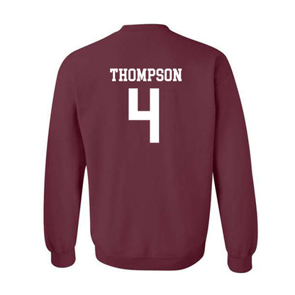 Texas State - NCAA Baseball : Cam Thompson - Crewneck Sweatshirt Classic Shersey