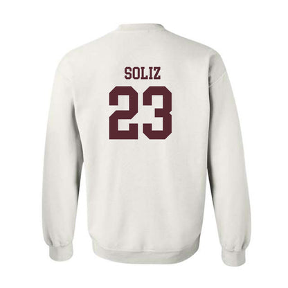 Texas State - NCAA Softball : Analisa Soliz - Crewneck Sweatshirt Classic Shersey