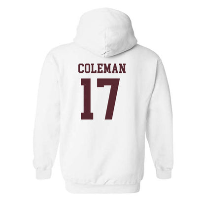 Texas State - NCAA Softball : Aiyana Coleman - Classic Shersey Hooded Sweatshirt-1
