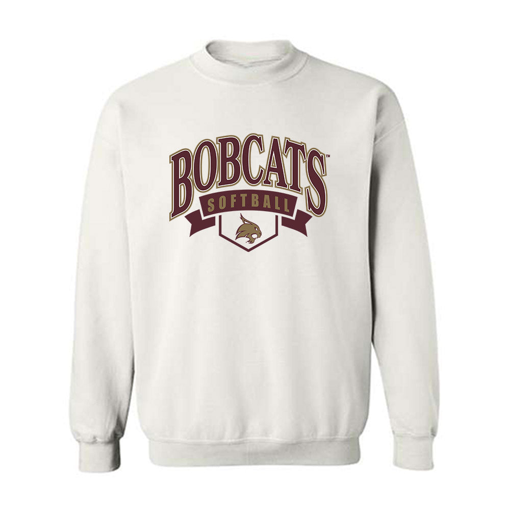 Texas State - NCAA Softball : Makayla Hall - Crewneck Sweatshirt Classic Shersey