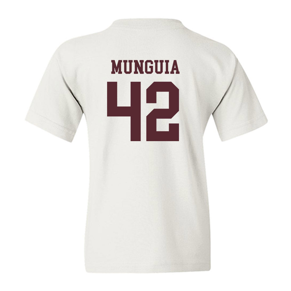Texas State - NCAA Baseball : Austin Munguia - Classic Shersey Youth T-Shirt-1