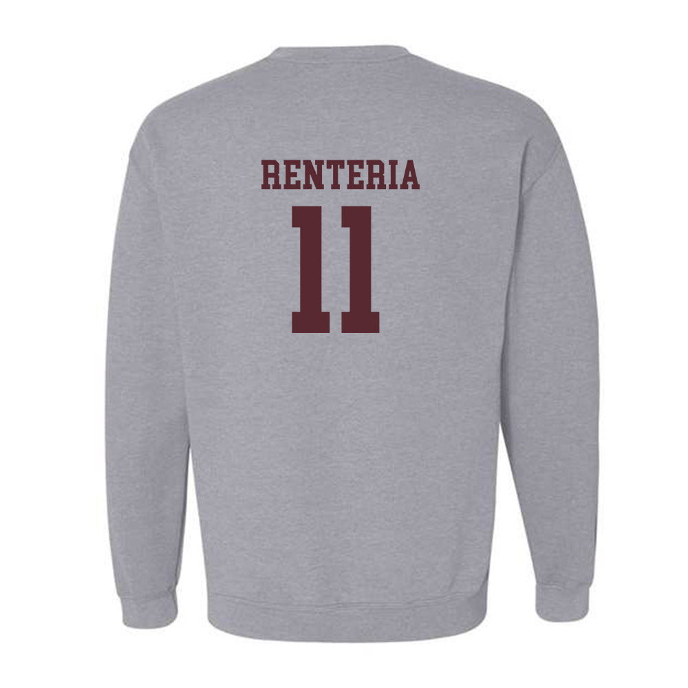 Texas State - NCAA Softball : Ava Renteria - Classic Shersey Crewneck Sweatshirt-1