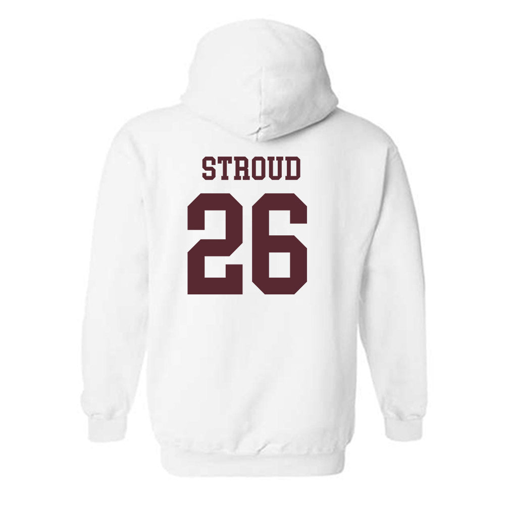 Texas State - NCAA Baseball : Jack Stroud - Hooded Sweatshirt Classic Shersey