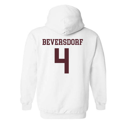 Texas State - NCAA Baseball : Alec Beversdorf - Classic Shersey Hooded Sweatshirt-1