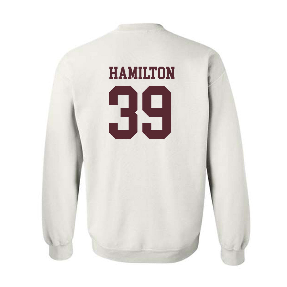 Texas State - NCAA Baseball : Maximus Hamilton - Classic Shersey Crewneck Sweatshirt-1