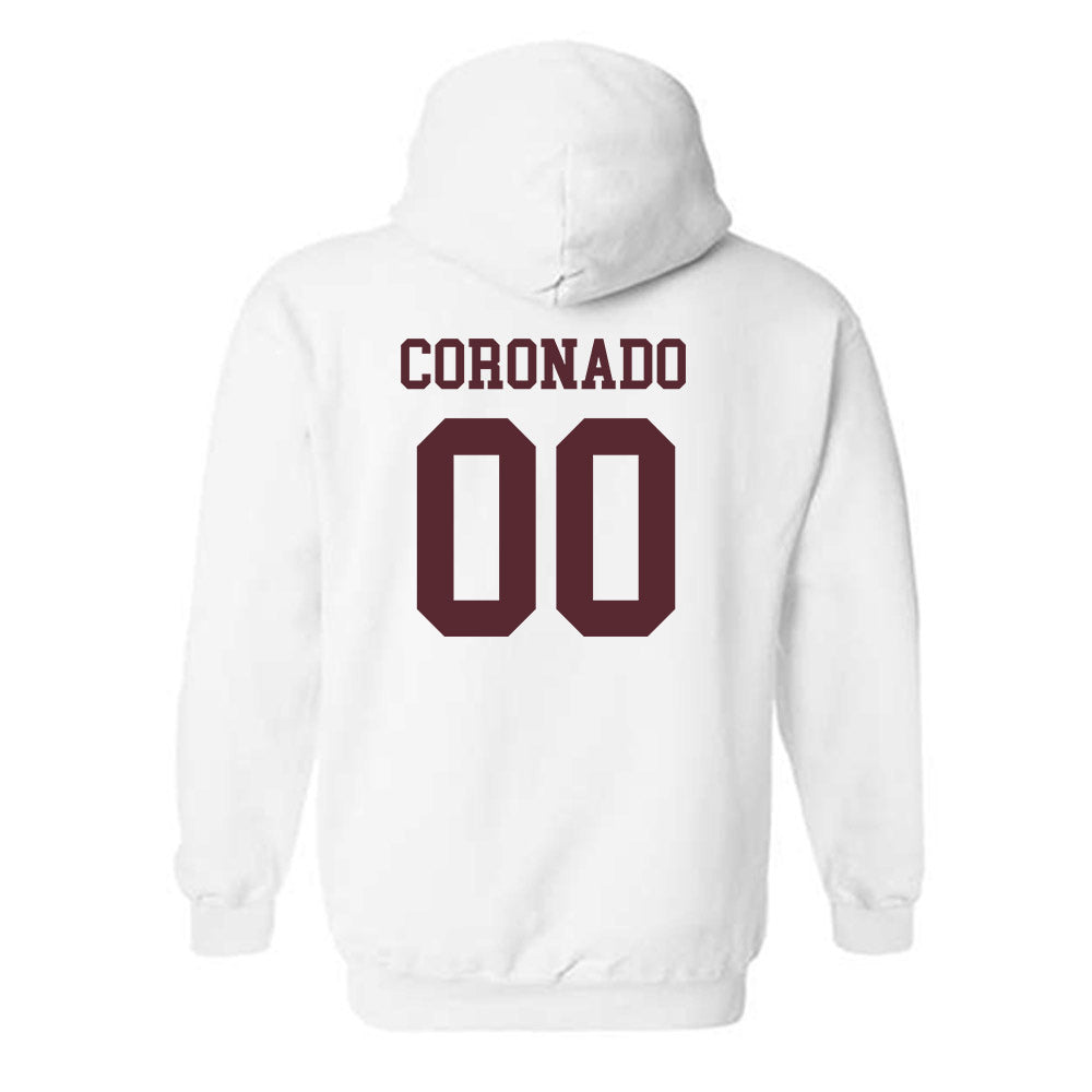 Texas State - NCAA Baseball : Victor Coronado - Classic Shersey Hooded Sweatshirt-1