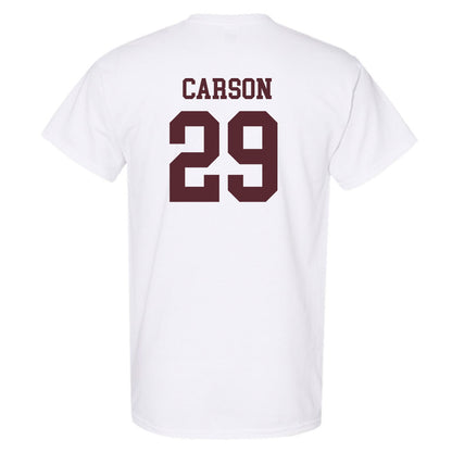 Texas State - NCAA Baseball : Tanner Carson - Classic Shersey T-Shirt-1