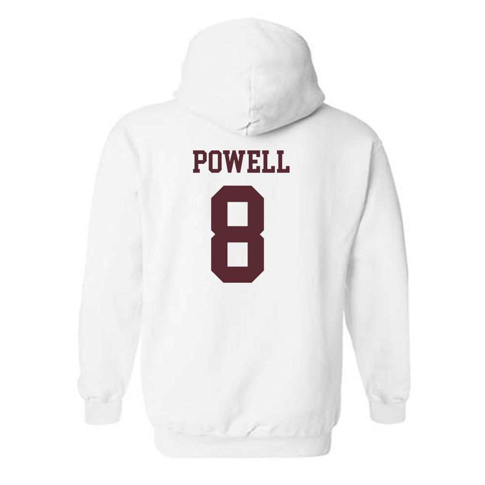 Texas State - NCAA Baseball : Davis Powell - Hooded Sweatshirt Classic Shersey